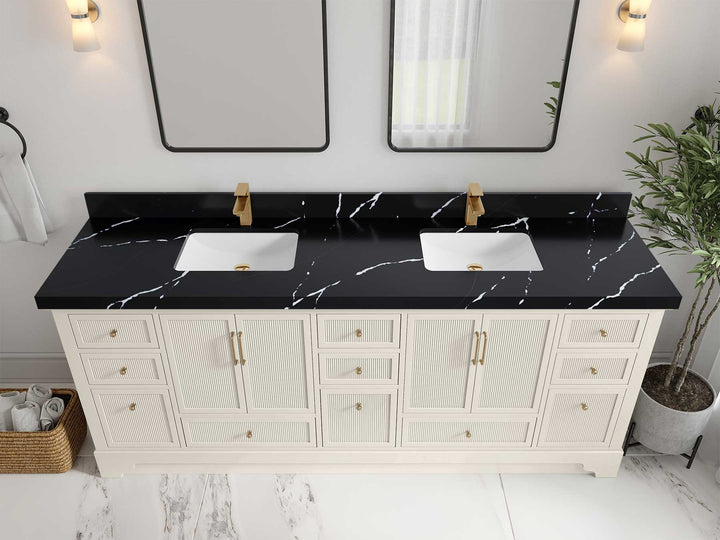 Alys 84 in. W x 22 in. D Double Sink Bathroom Vanity - photo 19