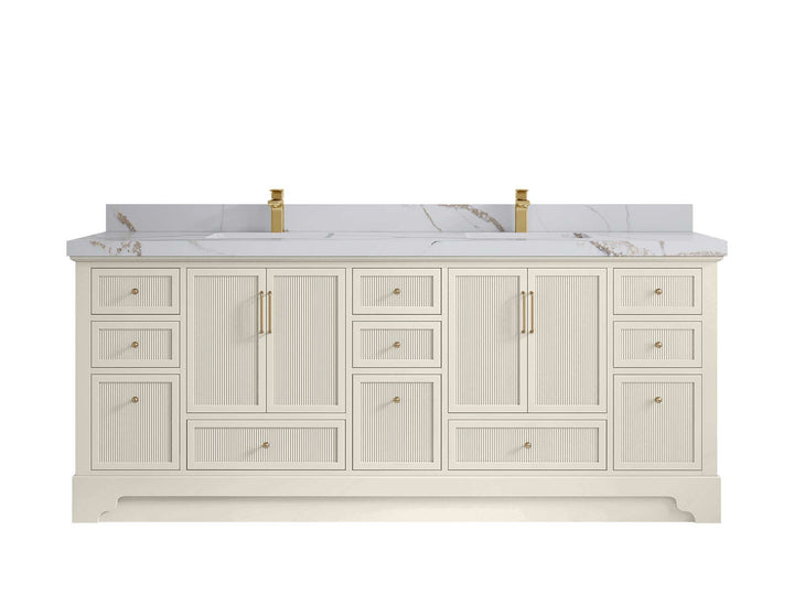 Alys 84 in. W x 22 in. D Double Sink Bathroom Vanity - photo 22