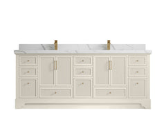 Alys 84 in. W x 22 in. D Double Sink Bathroom Vanity - photo 24