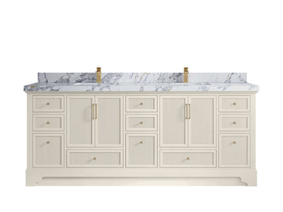 Alys 84 in. W x 22 in. D Double Sink Bathroom Vanity
