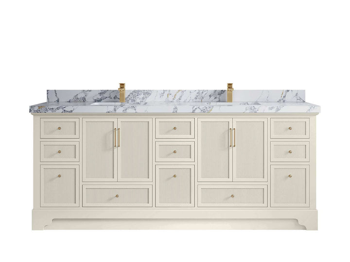 Alys 84 in. W x 22 in. D Double Sink Bathroom Vanity - photo 26