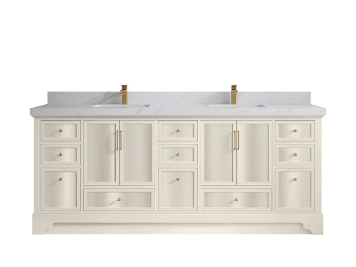 Alys 84 in. W x 22 in. D Double Sink Bathroom Vanity - photo 12