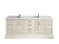 Alys 84 in. W x 22 in. D Double Sink Bathroom Vanity - photo 28