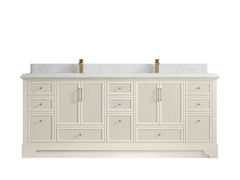 Alys 84 in. W x 22 in. D Double Sink Bathroom Vanity - photo 30