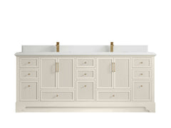 Alys 84 in. W x 22 in. D Double Sink Bathroom Vanity - photo 8