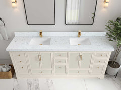 Alys 84 in. W x 22 in. D Double Sink Bathroom Vanity - photo 37