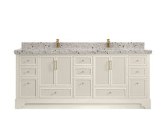 Alys 84 in. W x 22 in. D Double Sink Bathroom Vanity - photo 40