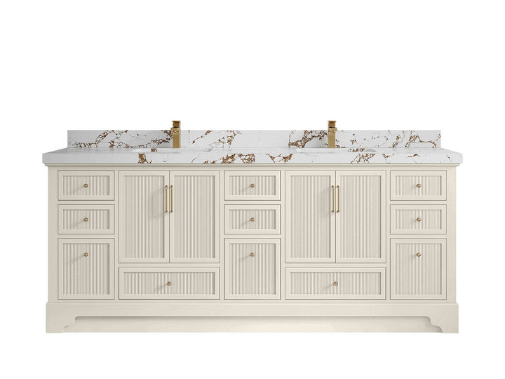 Alys 84 in. W x 22 in. D Double Sink Bathroom Vanity - photo 42