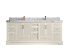 Alys 84 in. W x 22 in. D Double Sink Bathroom Vanity - photo 44