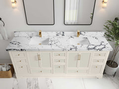 Alys 84 in. W x 22 in. D Double Sink Bathroom Vanity - photo 45