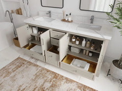 Alys 72 in. W x 22 in. D Double Sink Bathroom Vanity - photo 3