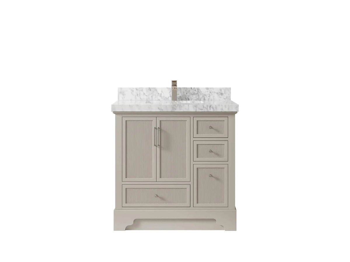 Alys 36 in. W x 22 in. D Center Sink Bathroom Vanity