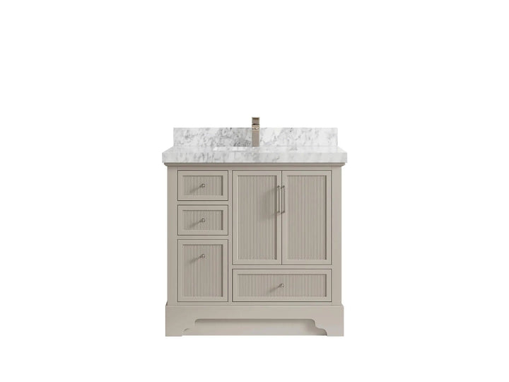 Alys 36 in. W x 22 in. D Center Sink Vanity for Modern Bathrooms - photo 10