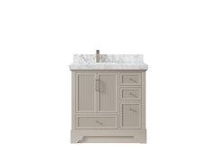Alys 36 in. W x 22 in. D Left Offset Sink Bathroom Vanity - photo 18