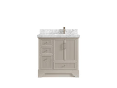 Alys 36 in. W x 22 in. D Right Offset Sink Bathroom Vanity - photo 42