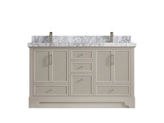 Alys 60 in. W x 22 in. D Double Sink Bathroom Vanity - photo 17