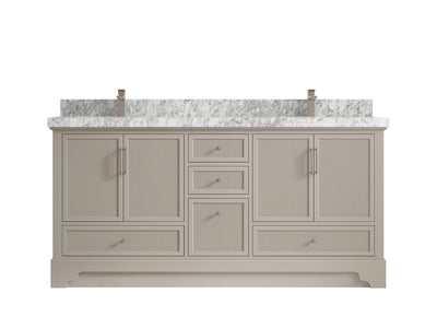 Alys 72 in. W x 22 in. D Double Sink Bathroom Vanity
