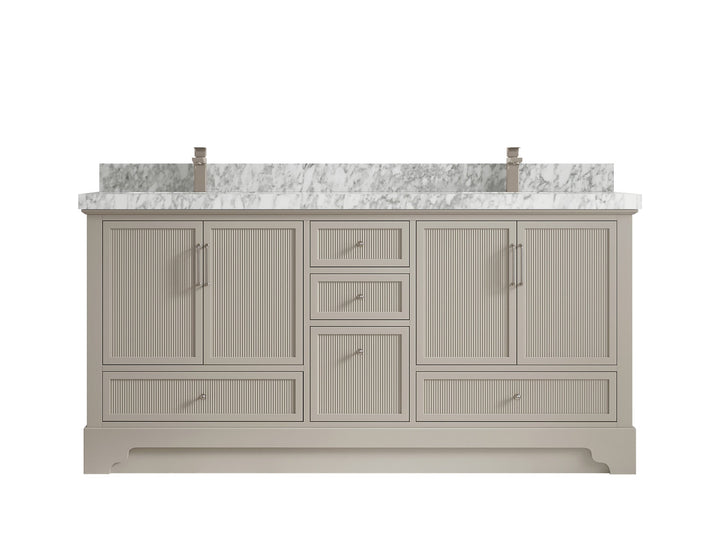 Alys 72 in. W x 22 in. D Double Sink Bathroom Vanity - photo 18