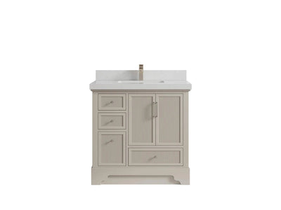 Alys 36 in. W x 22 in. D Center Sink Vanity for Modern Bathrooms