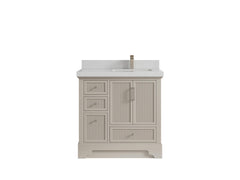 Alys 36 in. W x 22 in. D Right Offset Sink Bathroom Vanity - photo 18