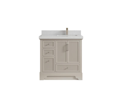 Alys 36 in. W x 22 in. D Right Offset Sink Bathroom Vanity