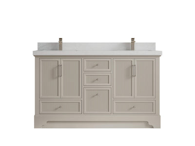 Alys 60 in. W x 22 in. D Double Sink Bathroom Vanity