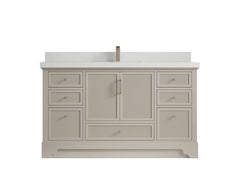 Alys 60 in. W x 22 in. D Single Sink Bathroom Vanity - photo 20