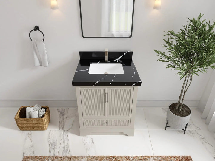 Alys 30 in. W x 22 in. D Single Sink Bathroom Vanity - photo 7