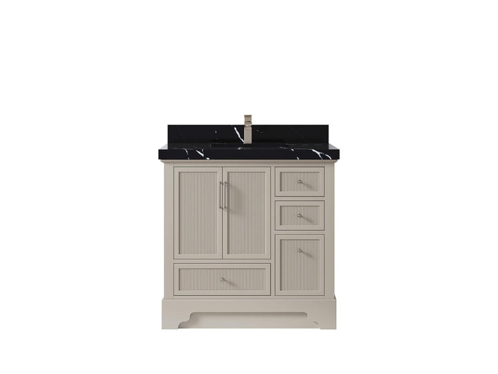 Alys 36 in. W x 22 in. D Center Sink Bathroom Vanity - photo 8