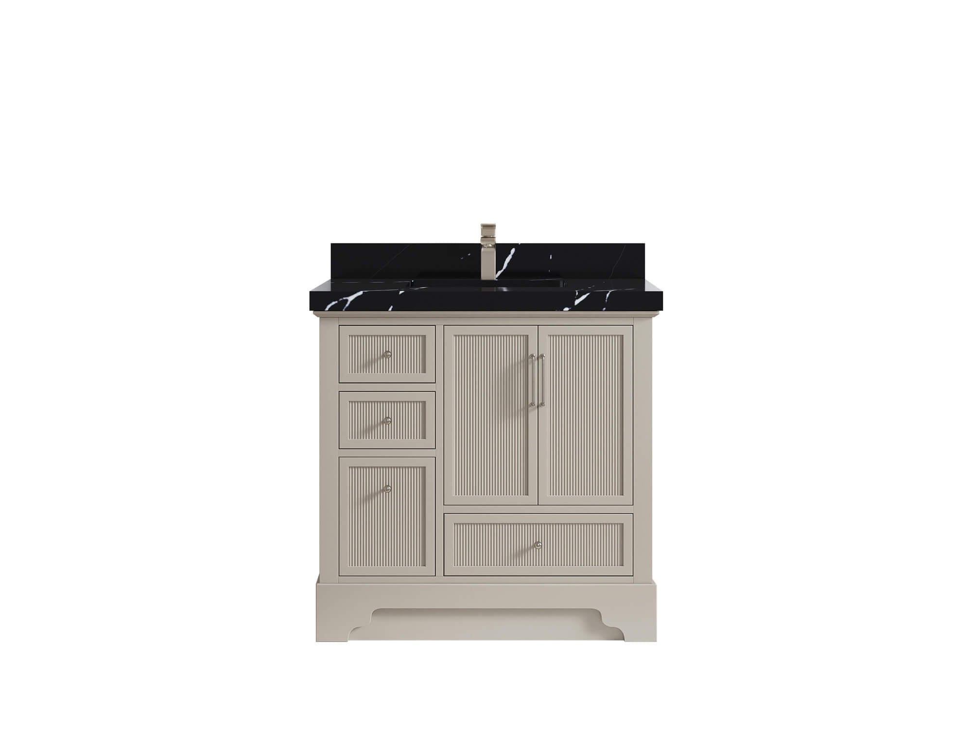 Alys 36 in. W x 22 in. D Center Sink Vanity for Modern Bathrooms