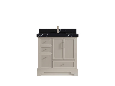 Alys 36 in. W x 22 in. D Center Sink Vanity for Modern Bathrooms