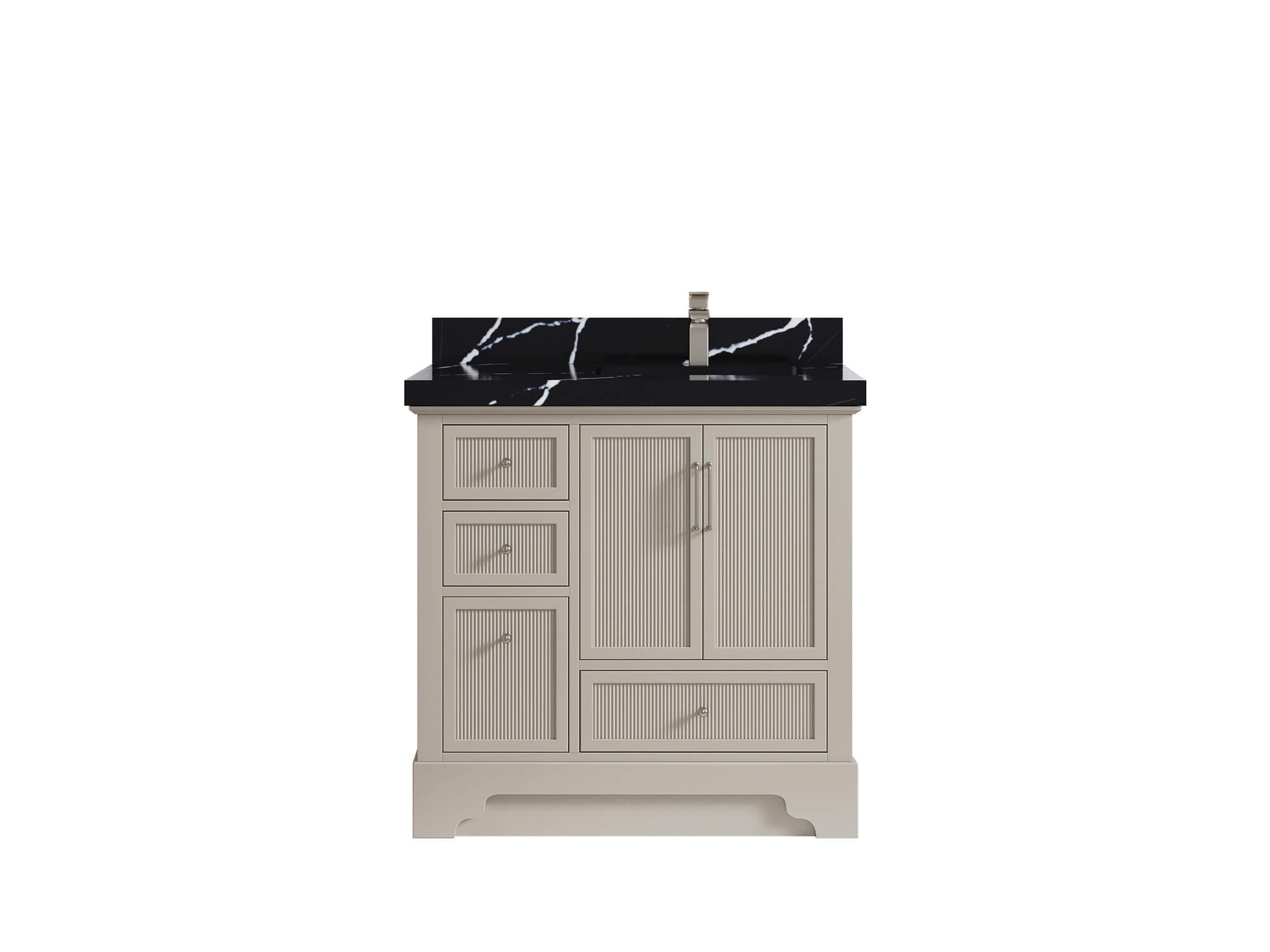 Alys 36 in. W x 22 in. D Right Offset Sink Bathroom Vanity