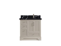 Alys 36 in. W x 22 in. D Right Offset Sink Bathroom Vanity - photo 8