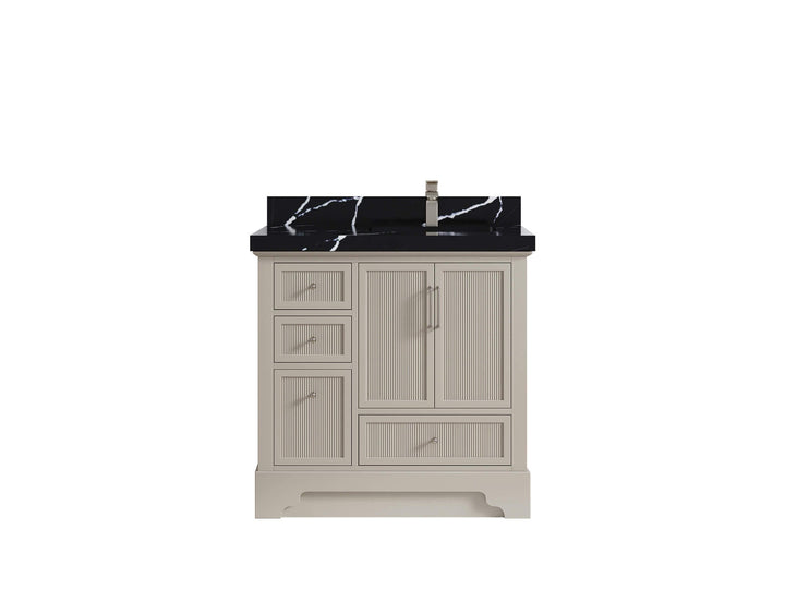 Alys 36 in. W x 22 in. D Right Offset Sink Bathroom Vanity - photo 8