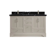 Alys 60 in. W x 22 in. D Double Sink Bathroom Vanity - photo 29