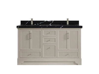 Alys 60 in. W x 22 in. D Double Sink Bathroom Vanity