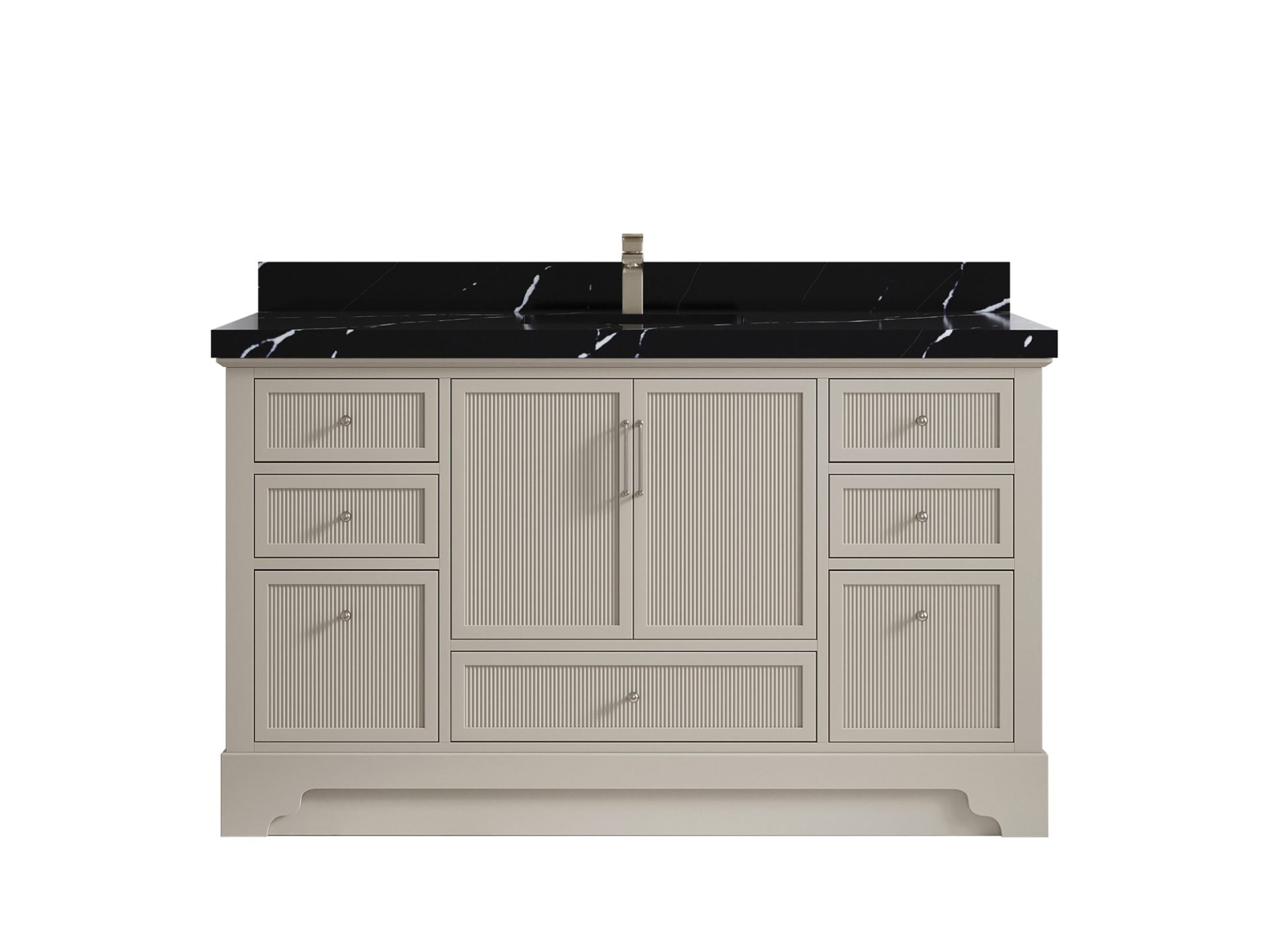 Alys 60 in. W x 22 in. D Single Sink Bathroom Vanity