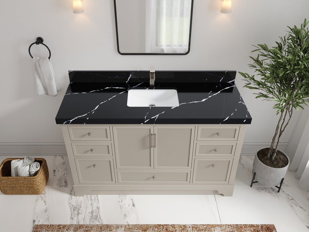 Alys 60 in. W x 22 in. D Single Sink Bathroom Vanity