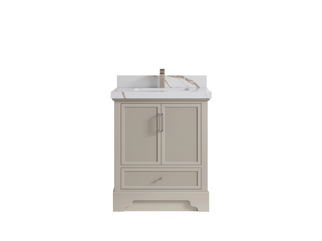 Alys 30 in. W x 22 in. D Single Sink Bathroom Vanity