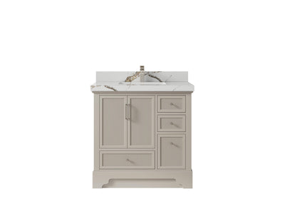 Alys 36 in. W x 22 in. D Center Sink Bathroom Vanity