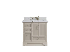 Alys 36 in. W x 22 in. D Right Offset Sink Bathroom Vanity - photo 10