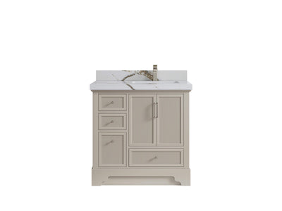 Alys 36 in. W x 22 in. D Right Offset Sink Bathroom Vanity
