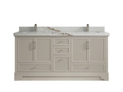 Alys 72 in. W x 22 in. D Double Sink Bathroom Vanity - photo 12