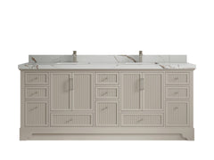 Alys 84 in. W x 22 in. D Double Sink Bathroom Vanity - photo 12
