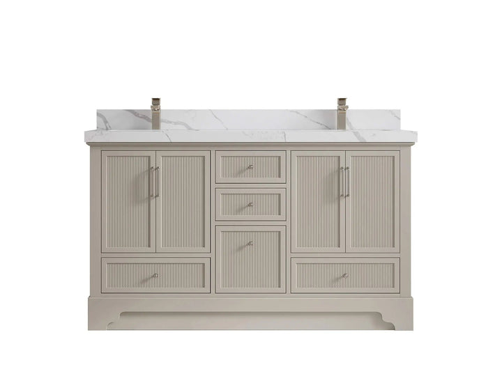 Alys 60 in. W x 22 in. D Double Sink Bathroom Vanity - photo 13