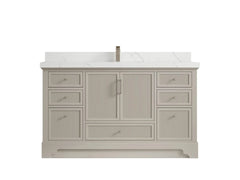 Alys 60 in. W x 22 in. D Single Sink Bathroom Vanity - photo 1