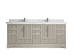 Alys 84 in. W x 22 in. D Double Sink Bathroom Vanity - photo 10