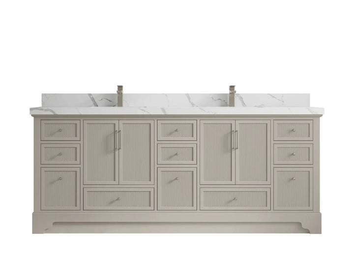 Alys 84 in. W x 22 in. D Double Sink Bathroom Vanity - photo 10