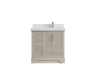 Alys 36 in. W x 22 in. D Right Offset Sink Bathroom Vanity