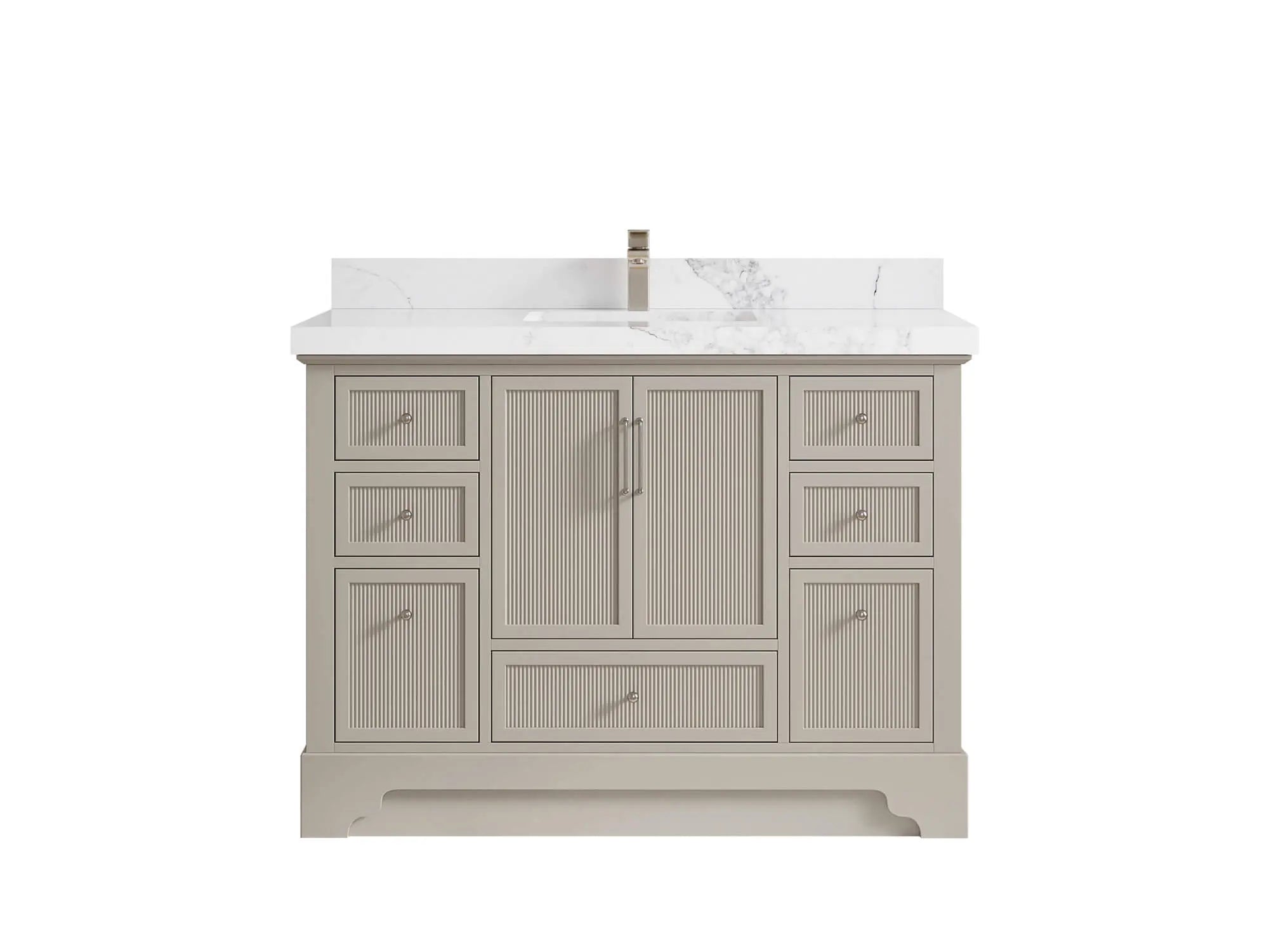 Alys 48 in. W x 22 in. D Single Sink Bathroom Vanity